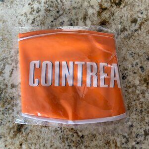 Cointreau Brand Orange and White Beach Ball (sealed)